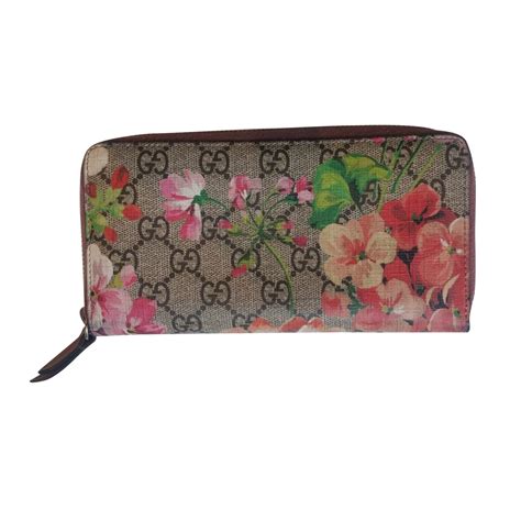 gucci floral small wallet|gucci floral wallet for sale.